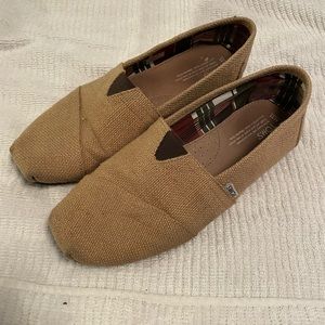 Toms slip on loafers
